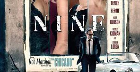 ملصق فيلم Nine الذي تم عرضه في احدي أمسيات نحكي لنحيا - يونيو 2012