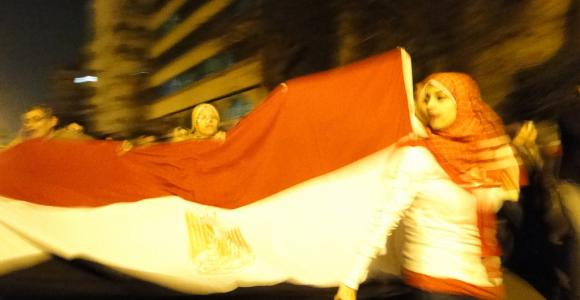 ميدان التحرير 11 فبراير 2011 - تصوير: رامي رؤوف